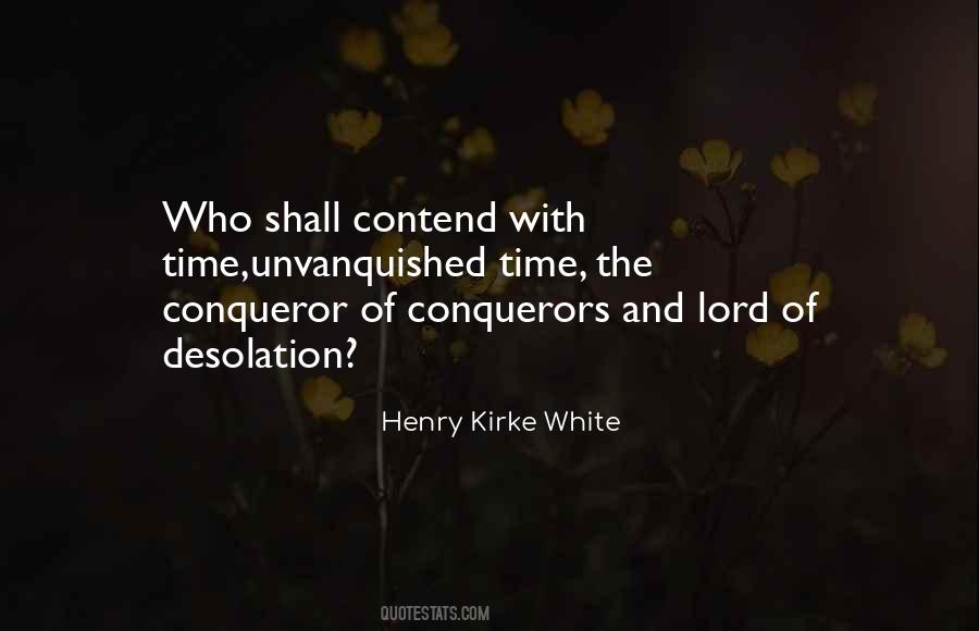 Quotes About Conquerors #1725412