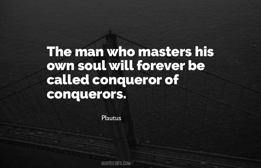 Quotes About Conquerors #791872