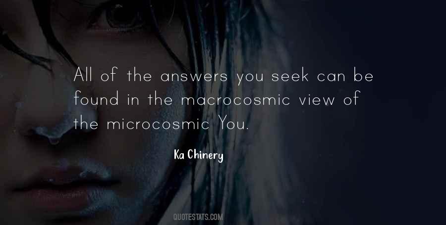 Quotes About Seeking Answers #491979
