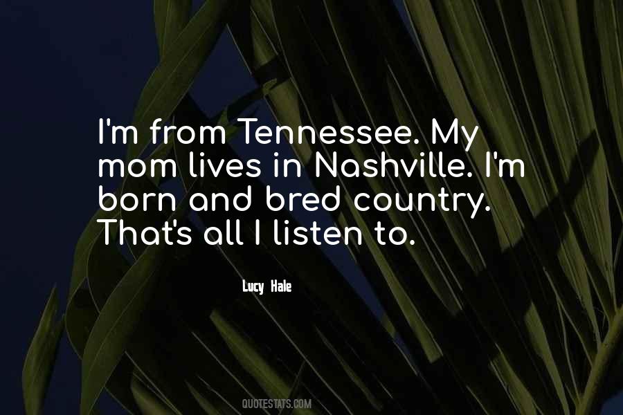 Quotes About Nashville Tennessee #162979