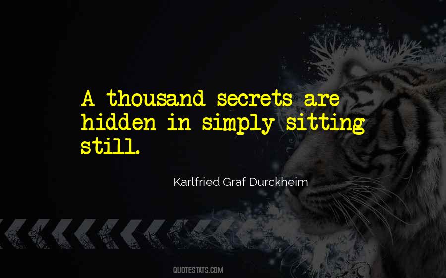 Quotes About Hidden Secrets #1785462