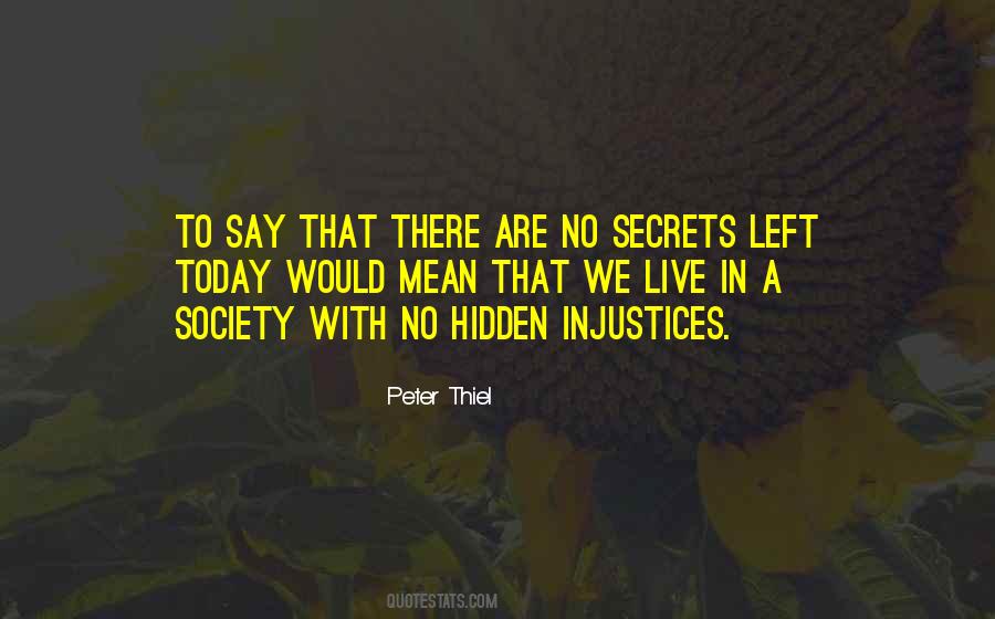 Quotes About Hidden Secrets #970010