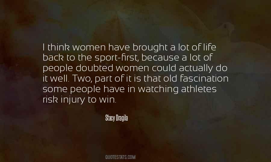 Sport Athlete Quotes #1675031