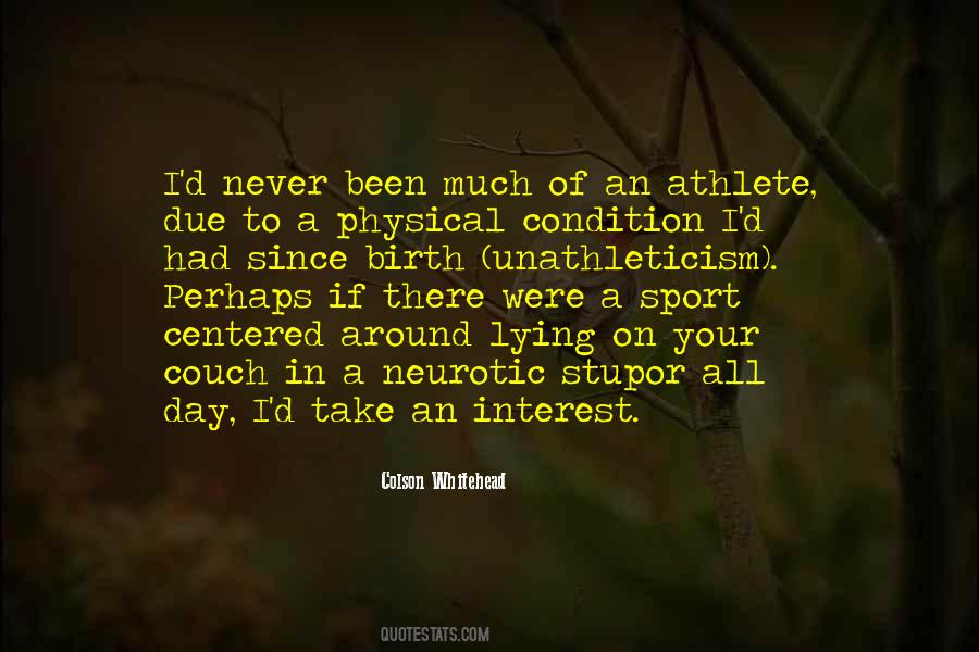 Sport Athlete Quotes #647324