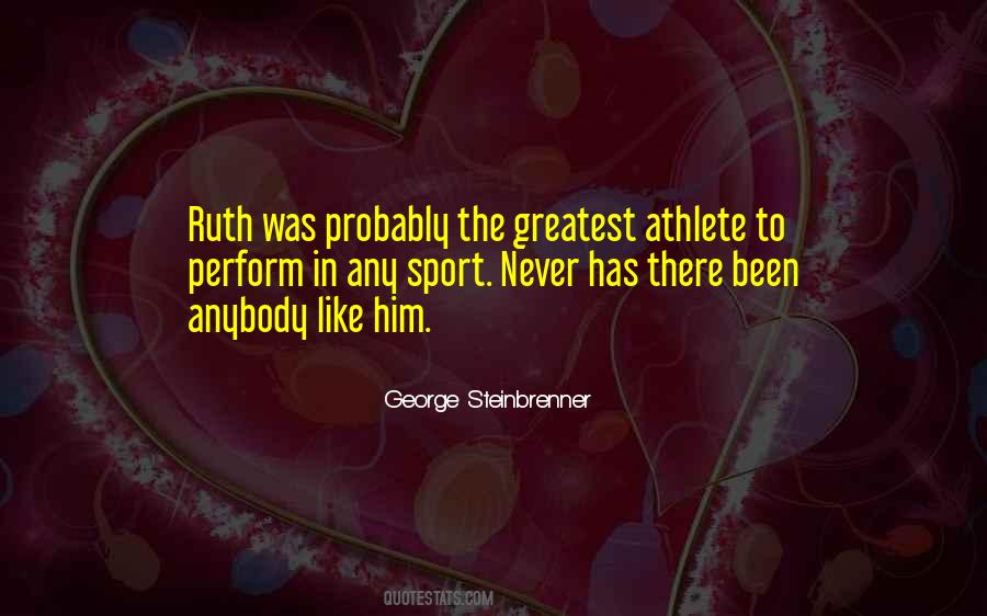 Sport Athlete Quotes #887474