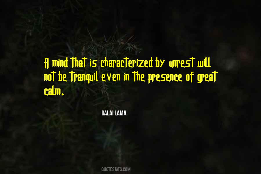 A Calm Mind Quotes #1103939