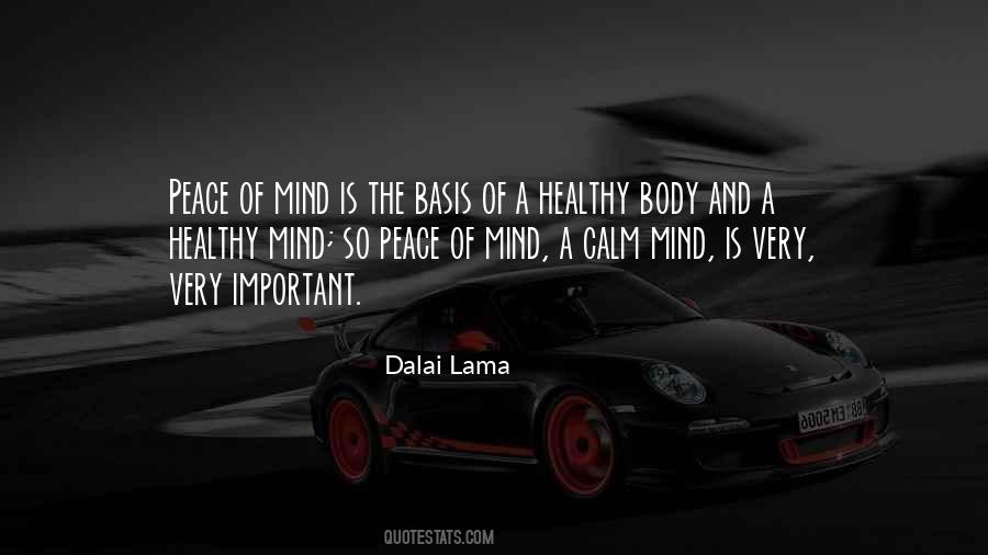 A Calm Mind Quotes #1165068