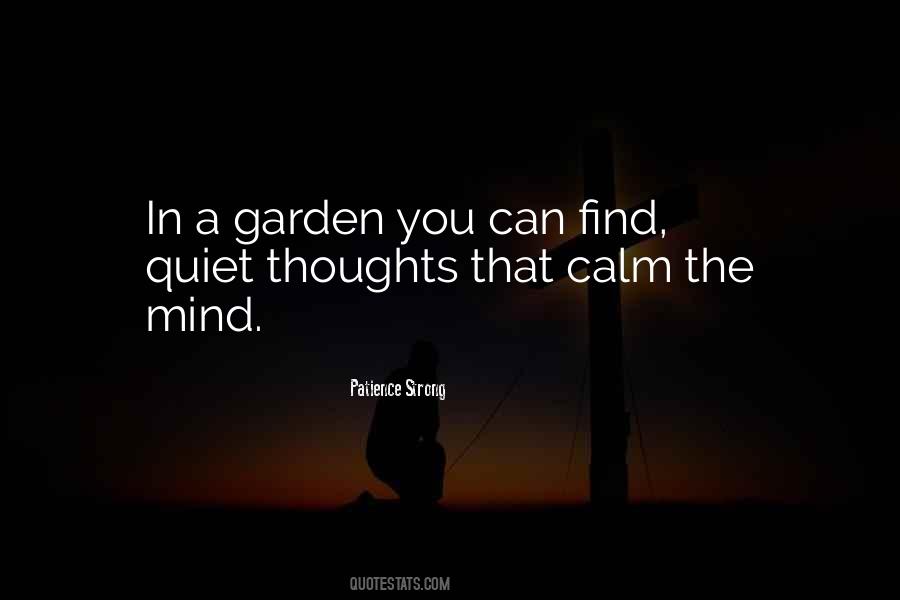 A Calm Mind Quotes #1288724