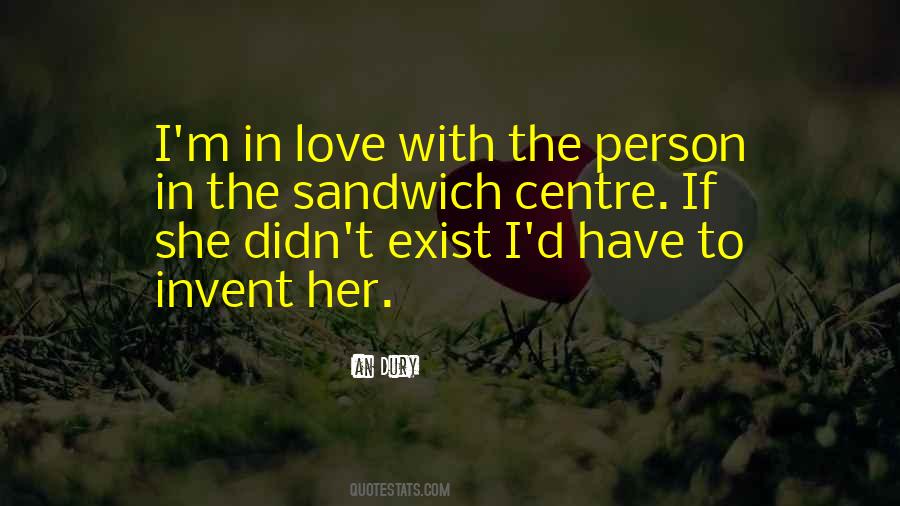 Quotes About Sandwiches #651188