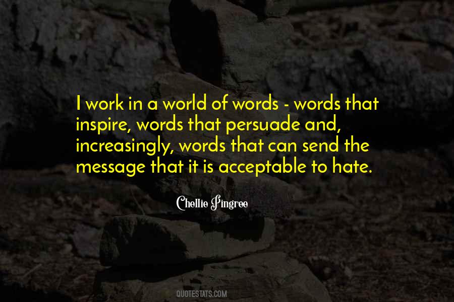 In A World Of Quotes #991353