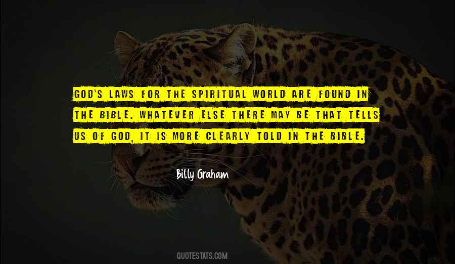 Quotes About The Spiritual World #51826