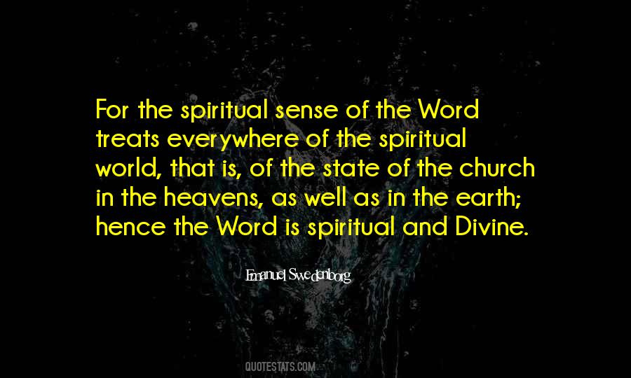 Quotes About The Spiritual World #702270