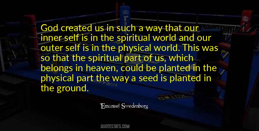 Quotes About The Spiritual World #910412