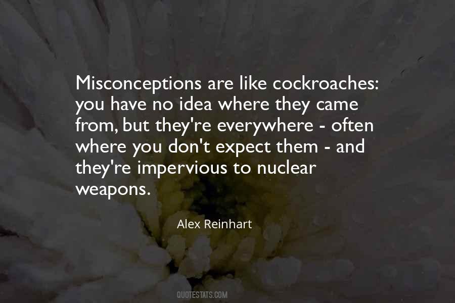 Quotes About Cockroaches #389302