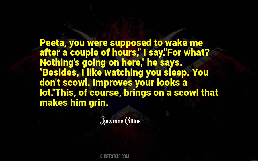 Quotes About Watching Someone Sleep #1084796