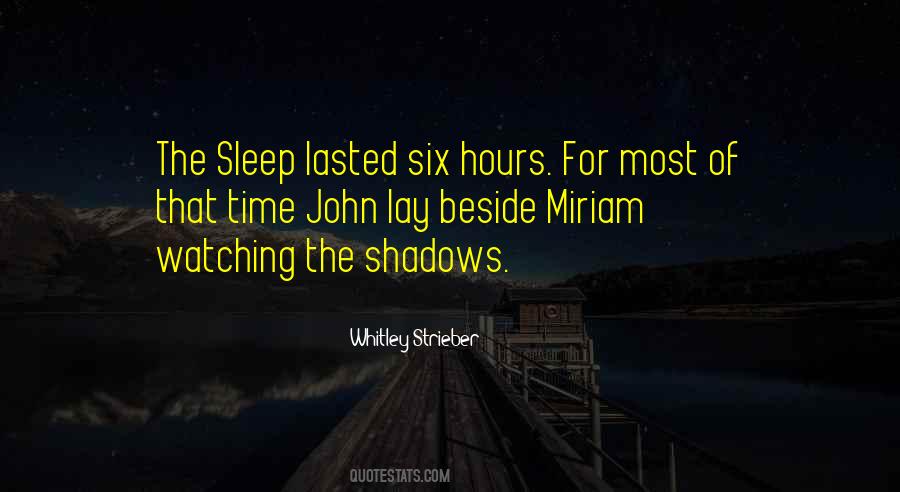 Quotes About Watching Someone Sleep #425334