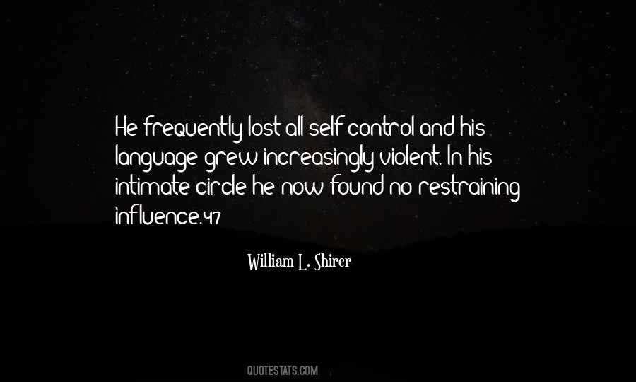 Quotes About Restraining #340553