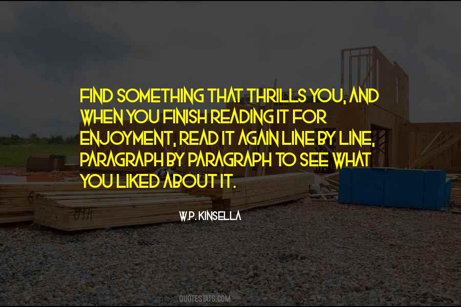 Quotes About Reading For Enjoyment #737777
