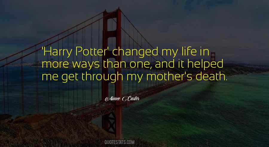 Quotes About Death Harry Potter #945845