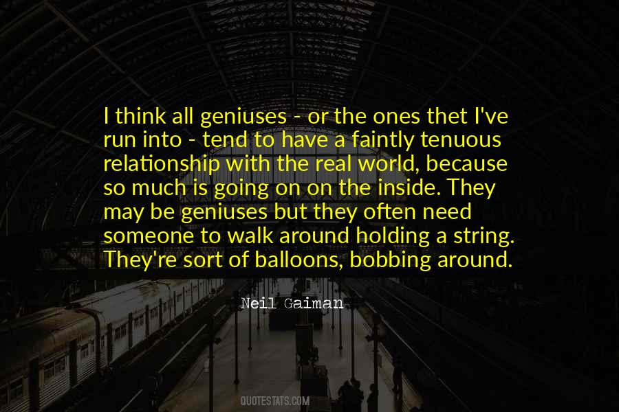 Holding Balloons Quotes #1312952