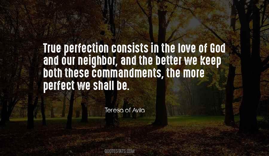 Quotes About God's Perfect Love #1268127