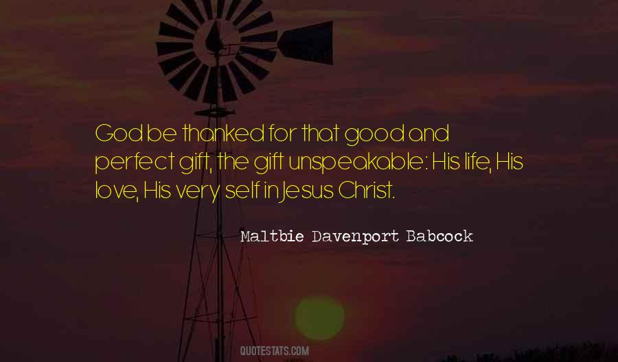 Quotes About God's Perfect Love #1369092