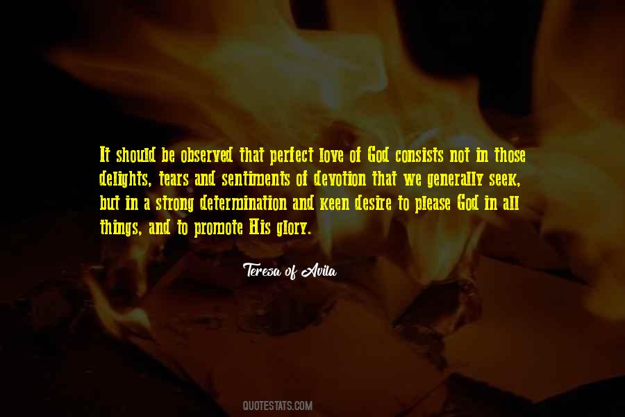 Quotes About God's Perfect Love #678170