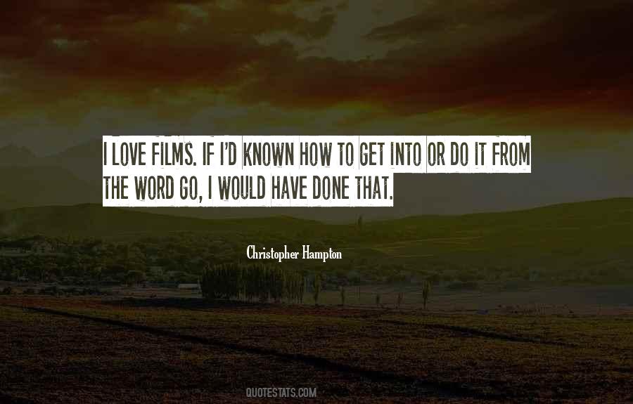 Quotes About Love Films #1388827