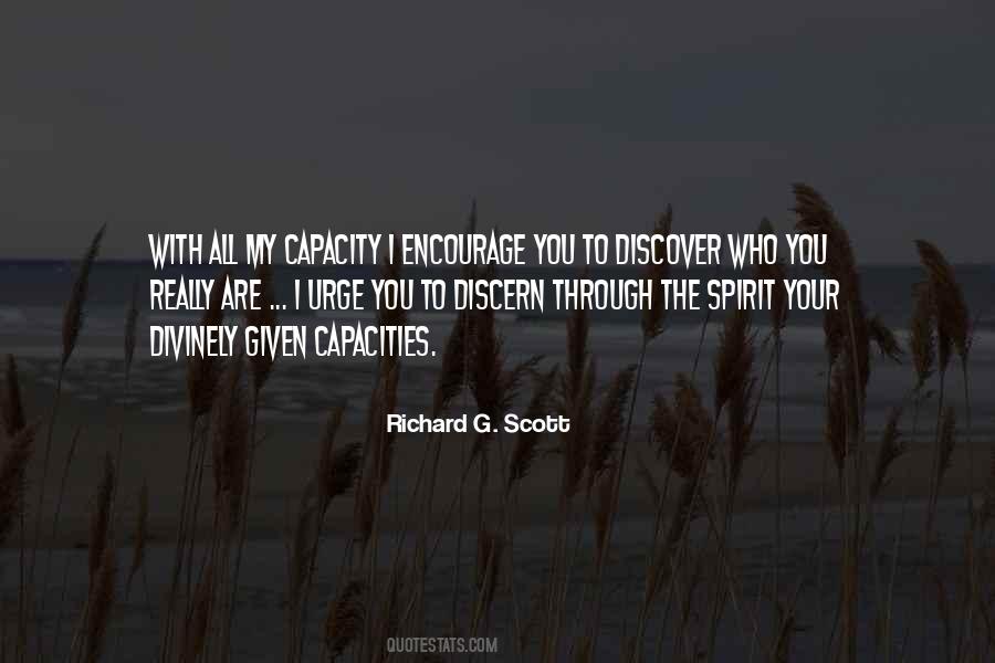 My Capacity Quotes #606109