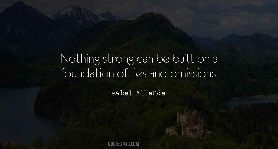 Quotes About Strong Foundation #1197502