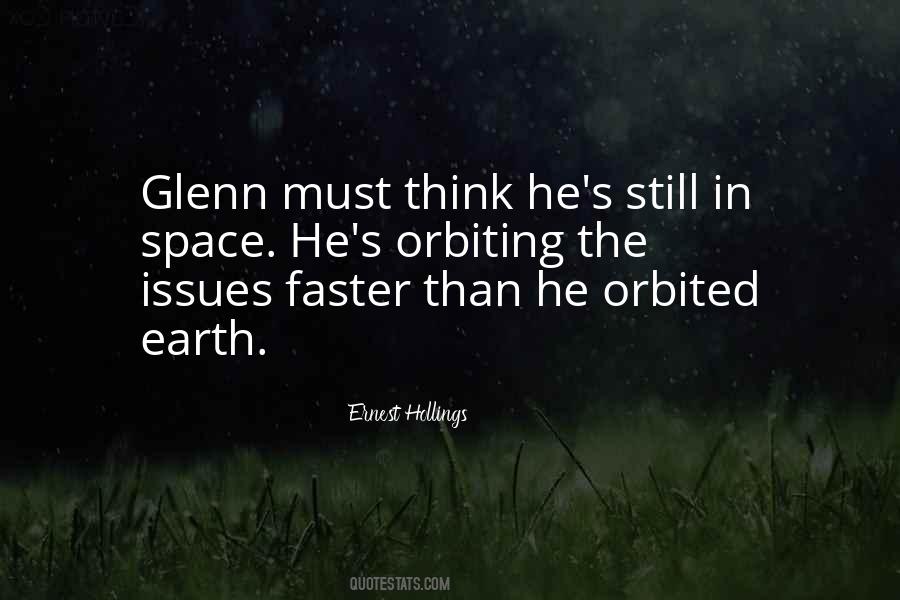 Orbited The Earth Quotes #1709035