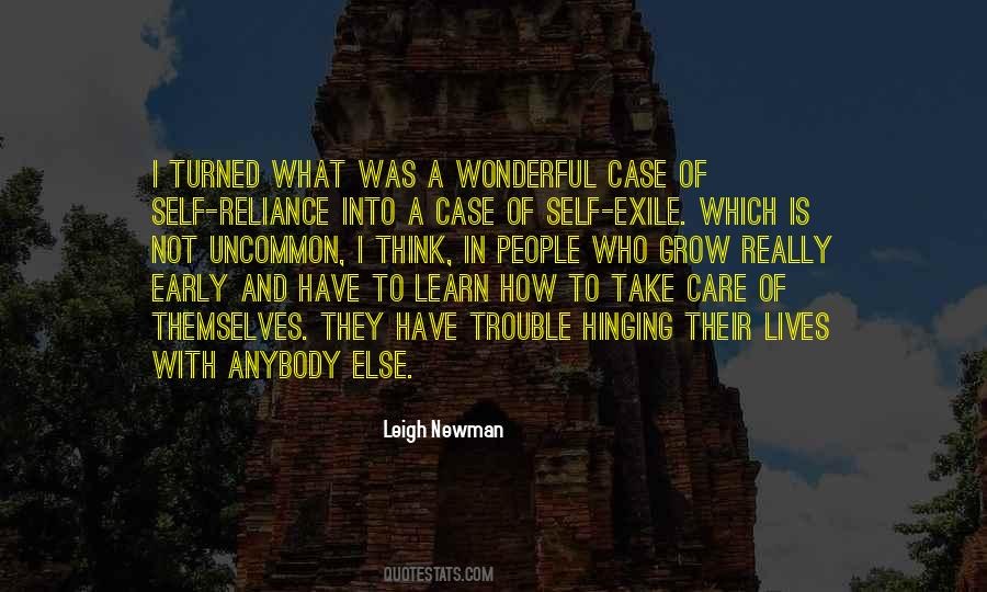 Quotes About Self Exile #1366030