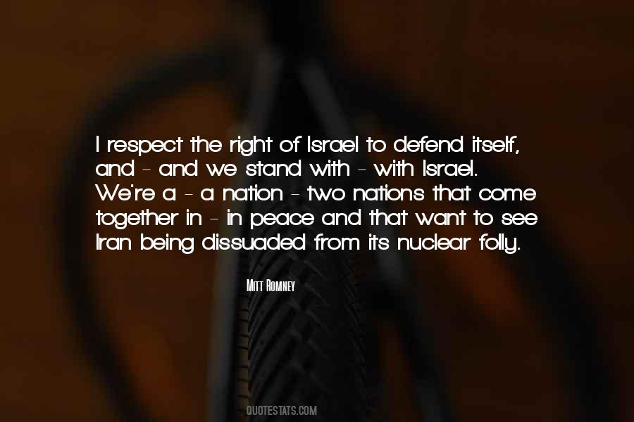 Stand With Israel Quotes #1227161