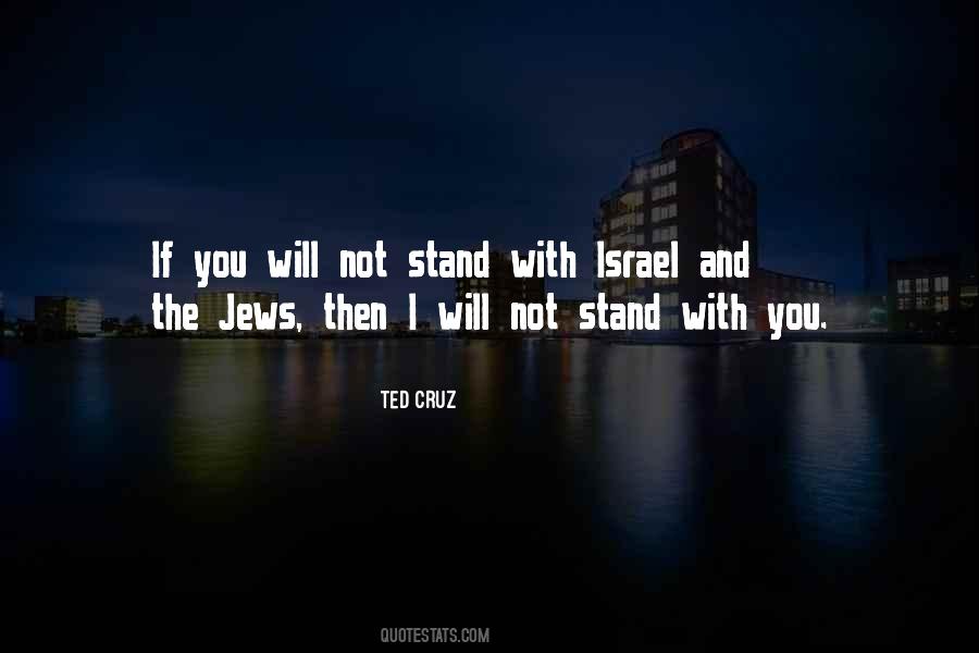 Stand With Israel Quotes #180783