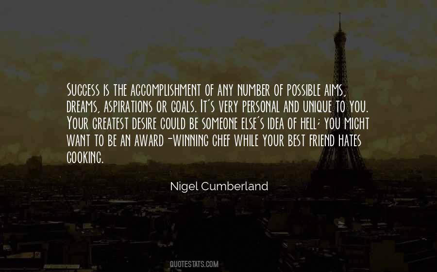 Aspirations In Life Quotes #12186