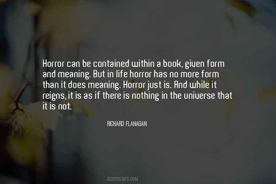 Horror Book Quotes #274360