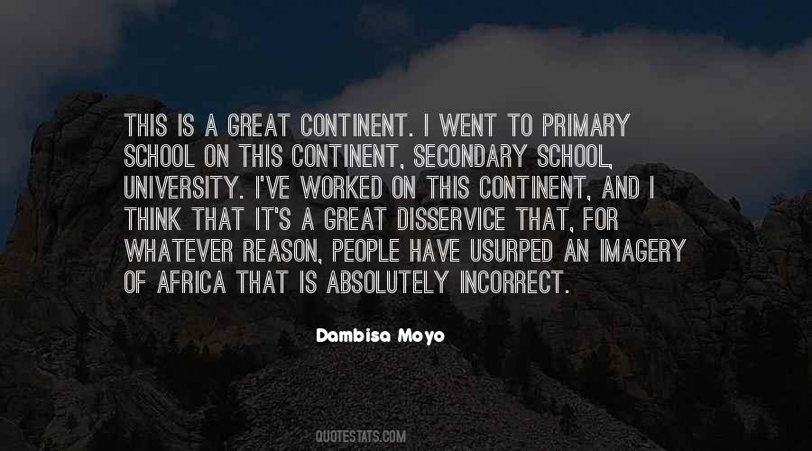 Africa Continent Quotes #1827092