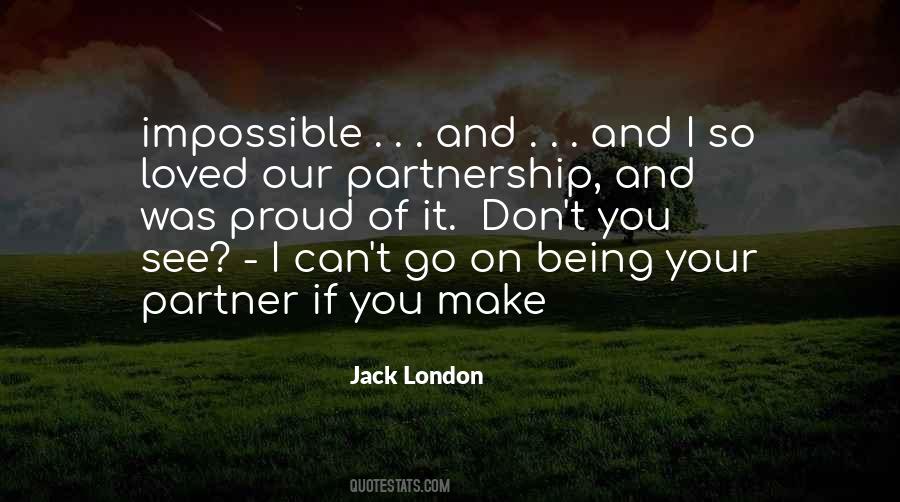 Quotes About Being Proud Of Your Partner #828801