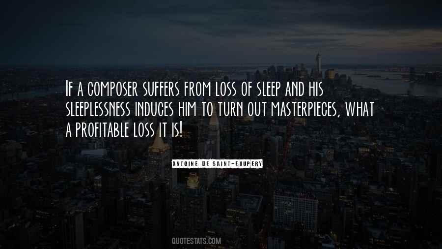 Quotes About Sleeplessness #699187