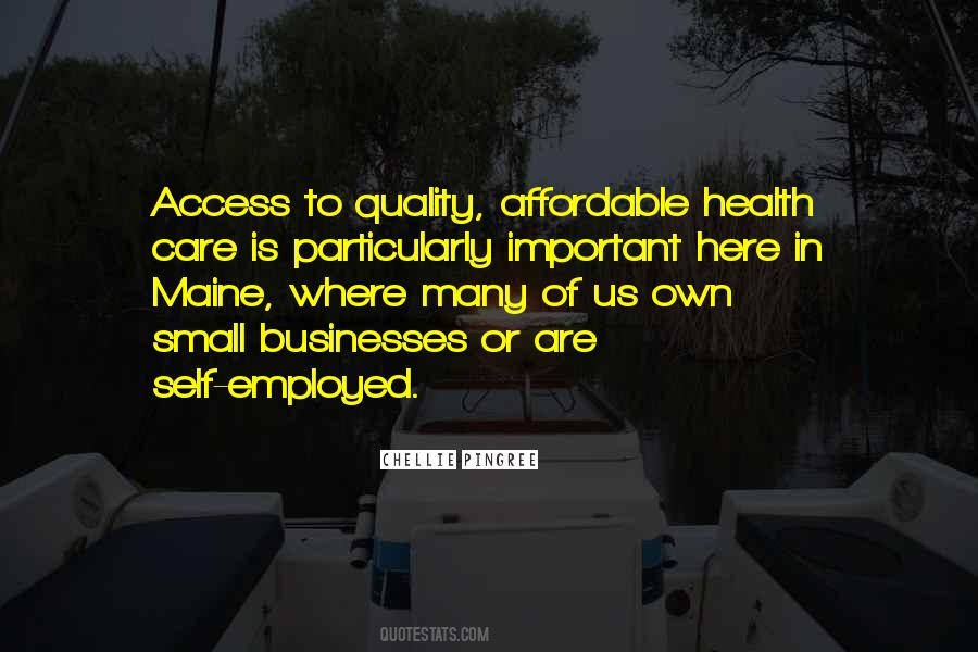 Quality Care Quotes #1350348