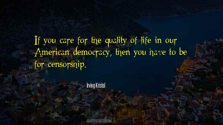 Quality Care Quotes #276042
