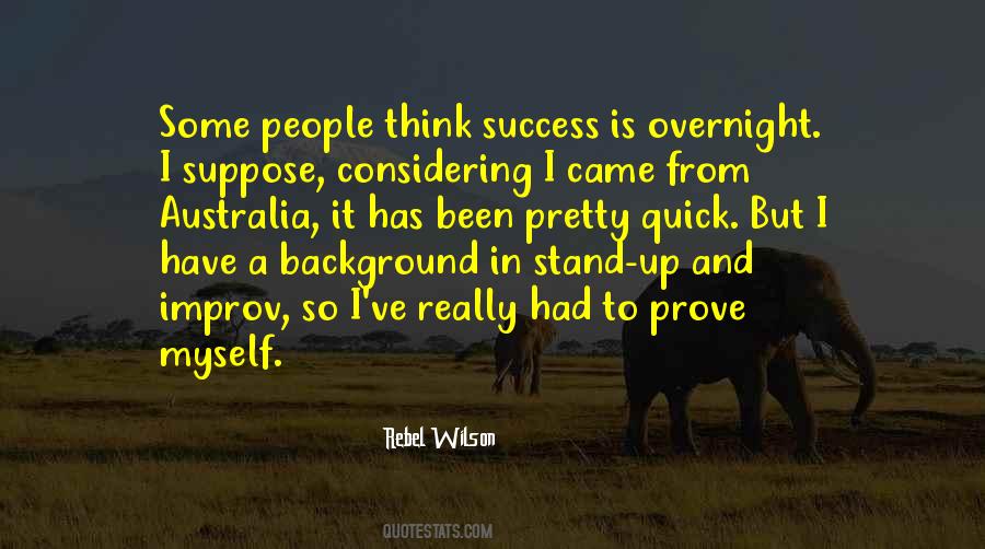 Quotes About Overnight Success #1379820