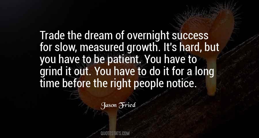 Quotes About Overnight Success #34687