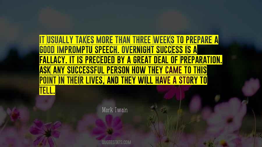 Quotes About Overnight Success #482866