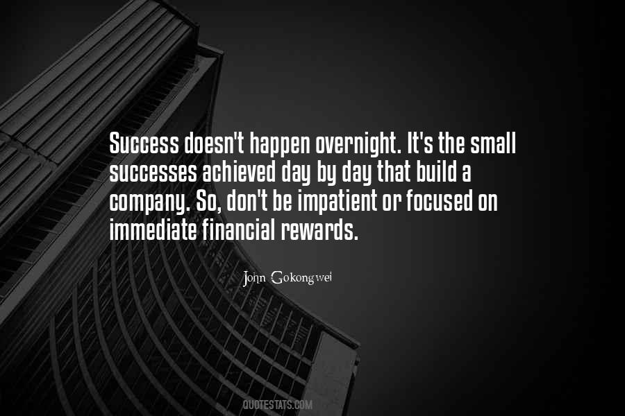 Quotes About Overnight Success #900901