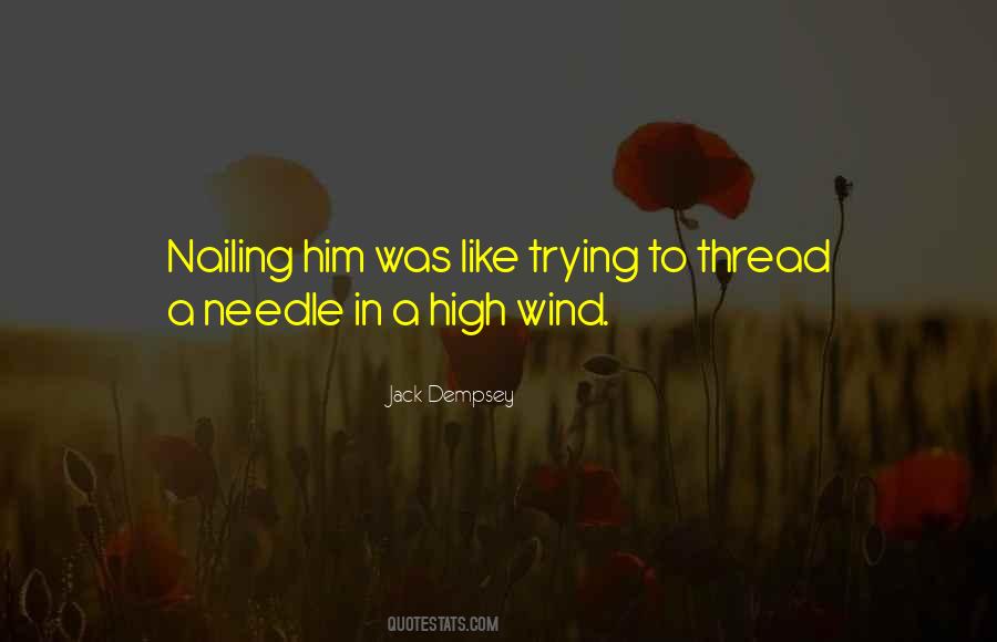 Quotes About Thread And Needle #1022966
