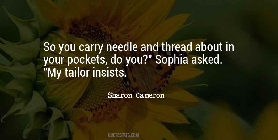 Quotes About Thread And Needle #1261867