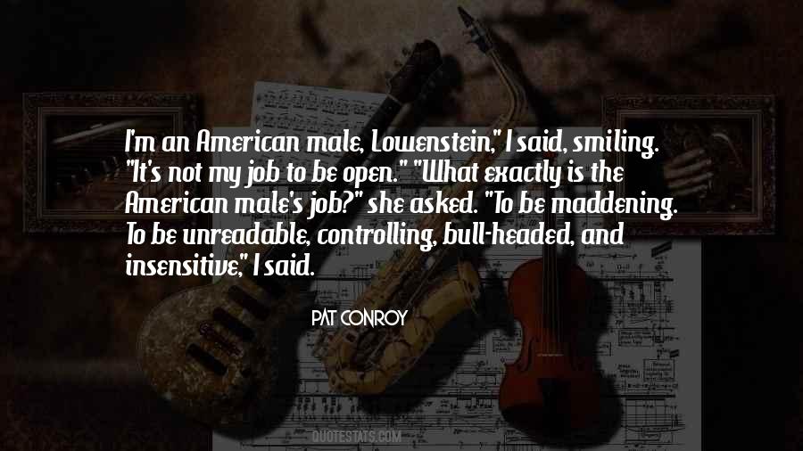 American Male Quotes #1816383