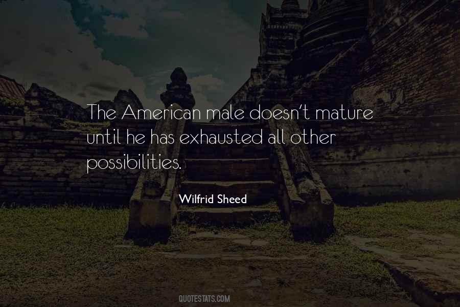American Male Quotes #184687