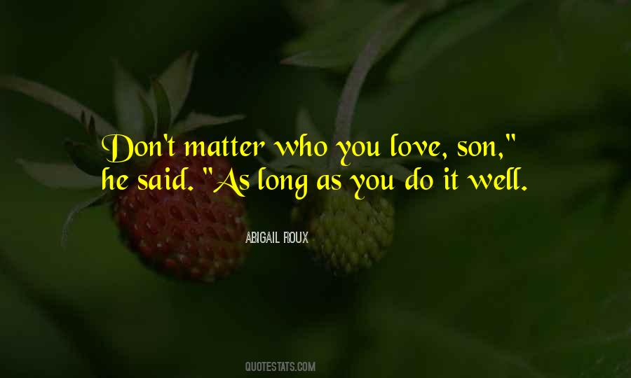 Love Son Quotes #1364962